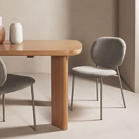 Jedálenská stolička Alexa, svetlohnedá/béžové nohy, lectus