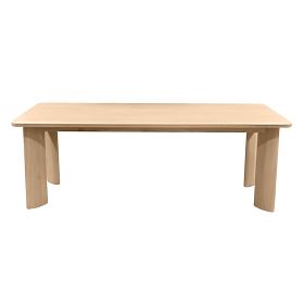 Jedálenský stôl Bali 220 cm, krémovo biely