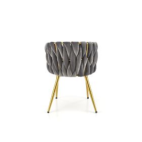 K517 stolička sivá (1p=2ks), Halmar