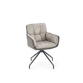 K523 stolička sivá / tmavo sivá (1p=2ks)