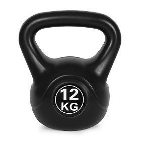 Kettlebell činka 12 kg na cvičenie, guľa, závažie, záťaž, fitness ModernHome, MODERNHOME