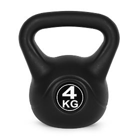 Kettlebell činka 4 kg na cvičenie guľa závažie fitness ModernHome, MODERNHOME