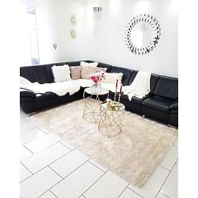 Koberec LOVE SHAGGY model 93600 krémový, F.H.Kabis