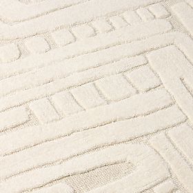 Koberec obdĺžnikový Sophia, tuftovaný, bavlnený, krémový, Veľkosť koberca: 120x180