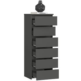 KOMODA CL6 GRAFITOVÁ ŠEDÁ