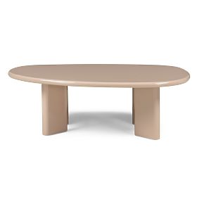 Konferenčný stolík Cameron 130 cm, nude, lesklý