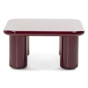Konferenčný stolík Cherry 70 cm, burgund/višňa, lesklý