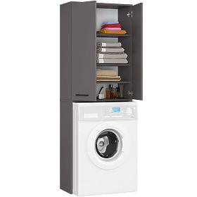 KÚPEĽŇA FIN 180 STĹP PRÁČKA PLNÉ 2D - ŠEDÁ