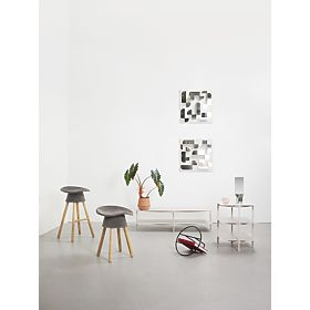 Kvetináč PLEATED umbra