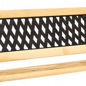 Liatinová záhradná lavička KARO