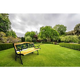 Liatinová záhradná lavička RUŽA