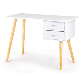 Moderný počítačový stôl s 2 zásuvkami MODERNHOME