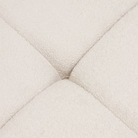 Modulárna pohovka Fluf Big 2-dielna, svetlo béžová, boucle