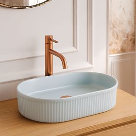 Nábytkové umývadlo Rea Vanda Baby Blue Matt, Rea