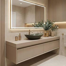 Nadčasové umývadlo Rea Royal Olive Matt, Rea