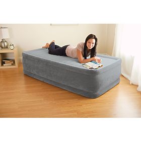 Nafukovací matrac 191x99 cm s pumpou jednolôžkový INTEX DELUXE 64412ND, INTEX