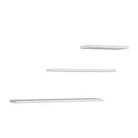 Nástenné police TOBI 3P BIELA