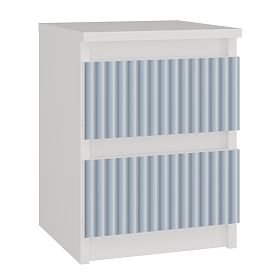 Nočný stolík Malwa M2 ARTESO BLUE / Modrá