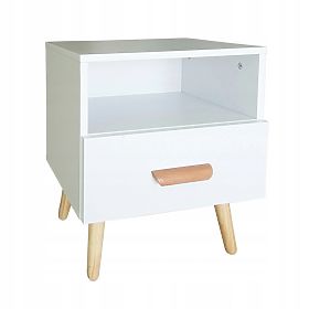 Nočný stolík SCANDI so šuplíkom