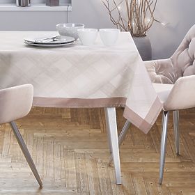 Obrus MILLUZA krémový metalizovaný klasický motív 110x160 ameliahome