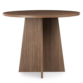 Okrúhly jedálenský stôl Merlo 100 cm, orech lincoln