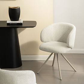 Otočná stolička Pearl béžová