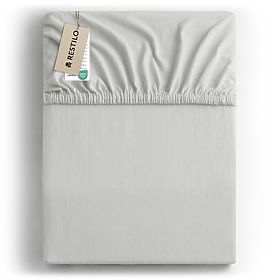 Plachta AMBER farba biela klasický štýl materiál jersey 80-90x200 DecoKing