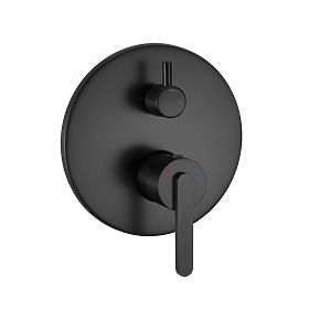 Podomietková sprchová sada Rea Ontario Čierna + BOX, Rea