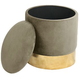 PUF ZLATÝ BÉŽOVÝ