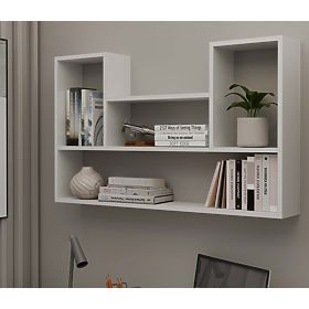 Regál BILBAO 4P BIELY