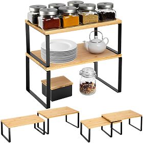 Sada 2 bambusových políc GINGER, Halmar