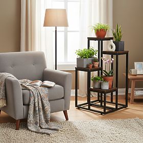 Stojan na kvety ozdoby 4 police loft ModernHome