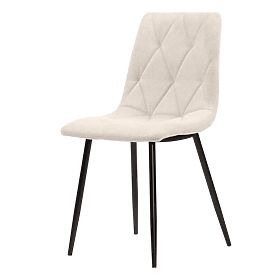 Stolička Hesta, béžová/čierne nohy