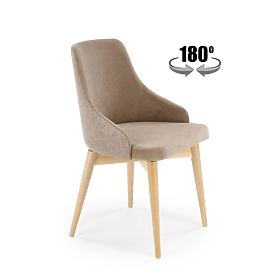 Stolička MALAGA béžová / čalúnenie: MAVEL 38 / STELAR 16