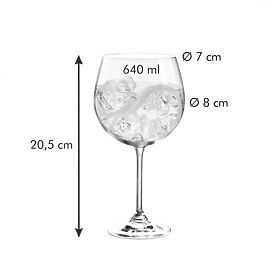 Stolová súprava CHARLIE farba transparentná tescoma