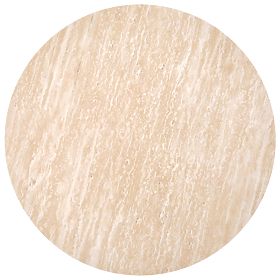 TRAVERTINO KULATÝ konferenčný stolík, travertín (1p=1ks)