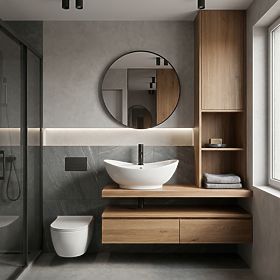 Umyvadlo REA Cindy na dosku