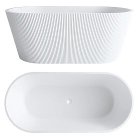 Voľne stojaca akrylátová vaňa OFELIA 170, Rea