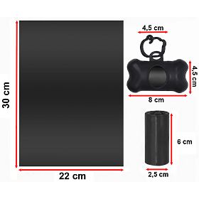 Vrecká na psie exkrementy BUSTER 1400 kusov