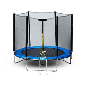 Záhradná trampolína s vonkajšou sieťou s priemerom 10 ft 304-312 cm + rebrík, Bauerkraft