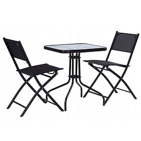 Záhradný stolík 60cm na záhradu terasu balkón ModernHome