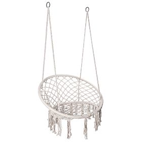 Závesné kreslo Bocianie hniezdo TOGO krémové