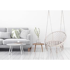 Závesné kreslo Bocianie hniezdo TOGO krémové