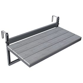 Závesný balkónový stolík AGATTI STONEWOOD